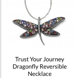 Trust your journey dragonfly necklace Brighton new with tags